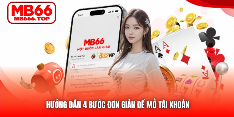 Hướng dẫn 4 bước đơn giản để mở tài khoản